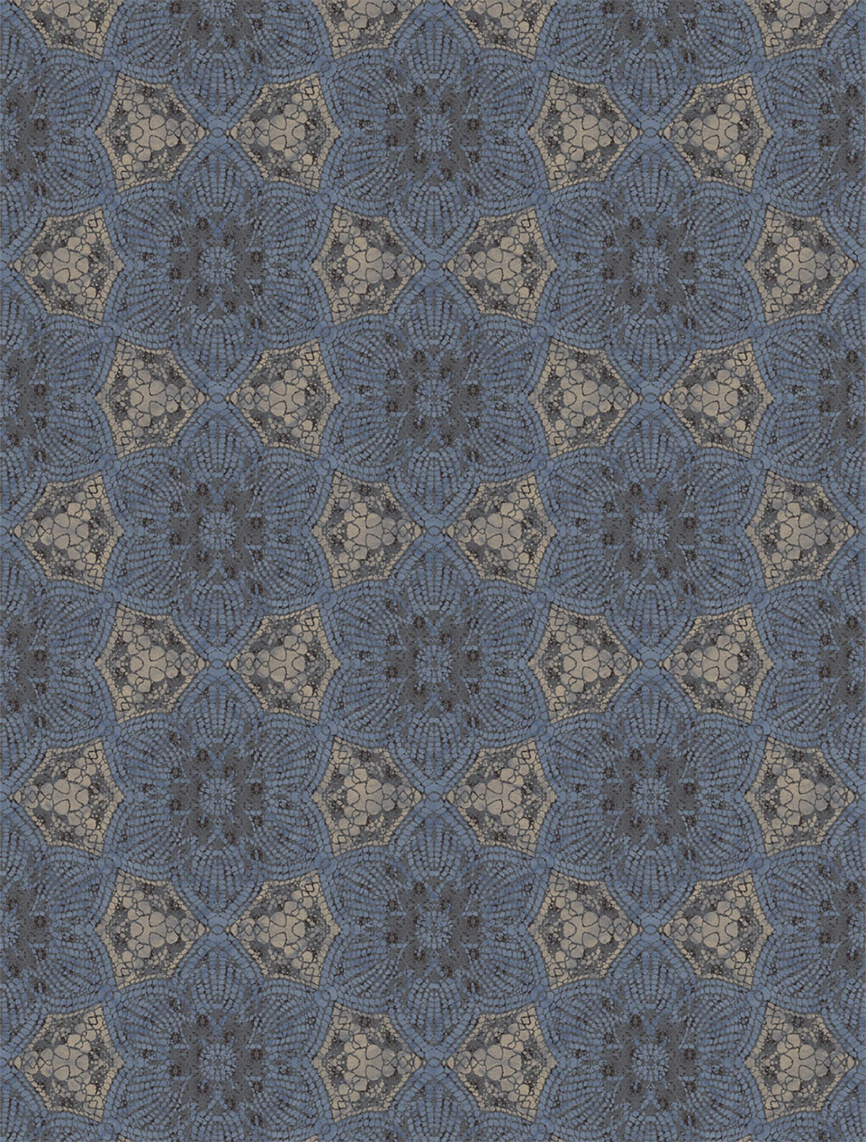 Eijffinger 376093 Indigo Boho Flower Mural