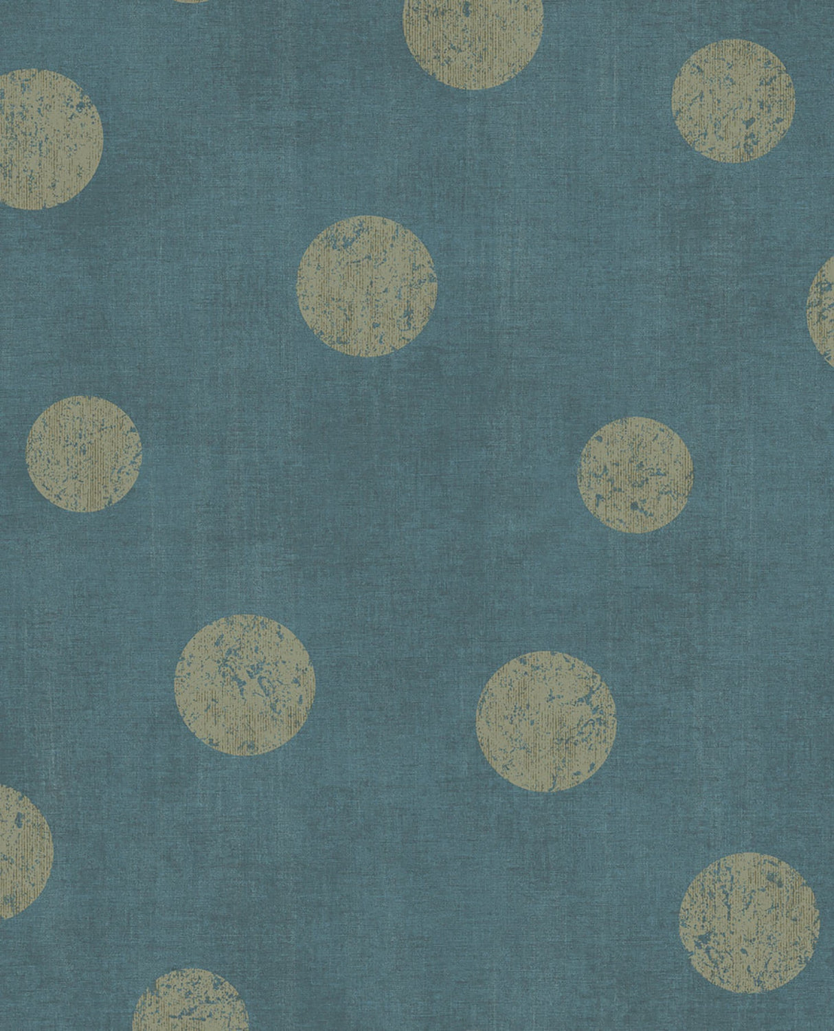 Eijffinger 379044 Caro Teal Polka Dots Wallpaper