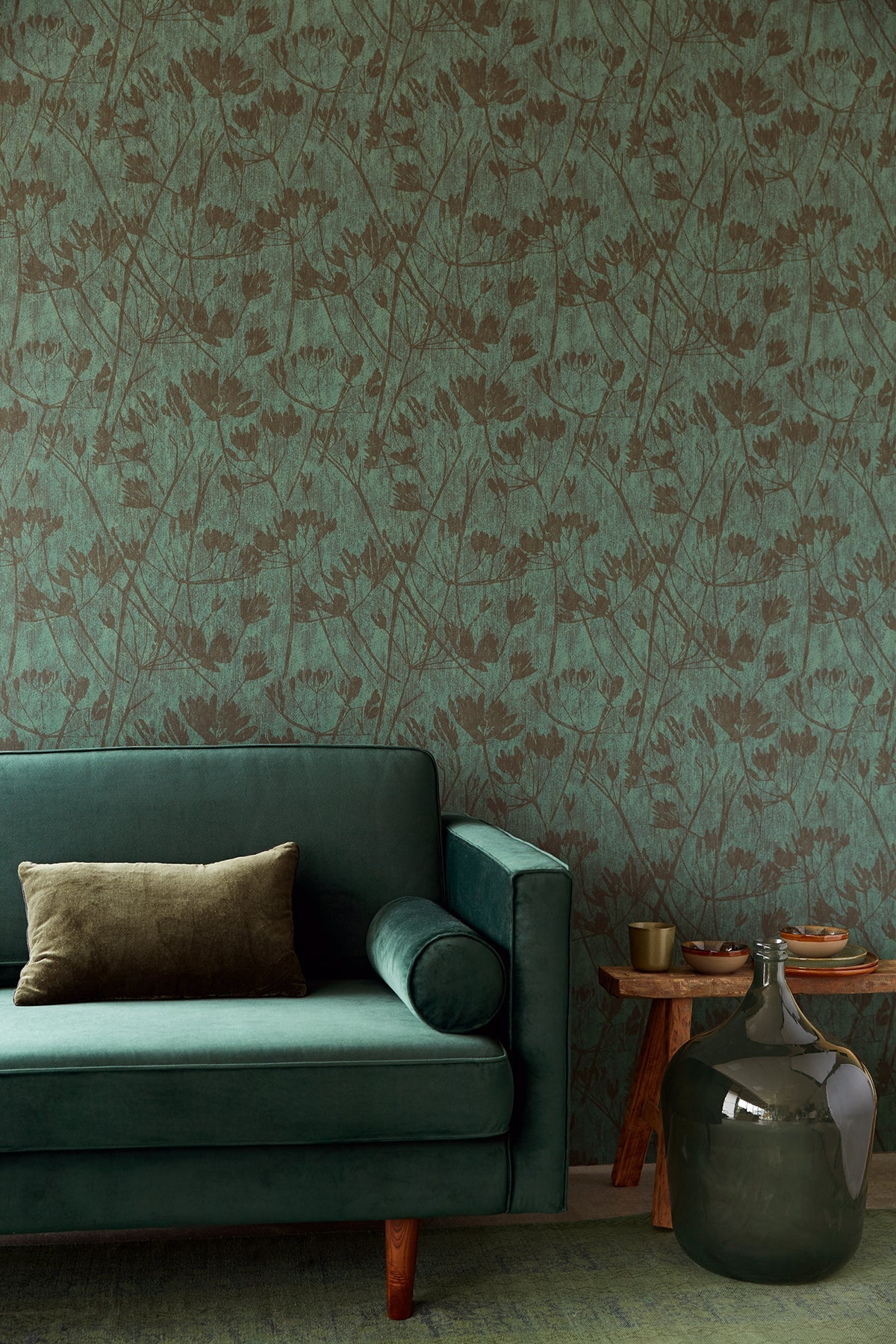 Eijffinger 379054 Jens Green Branches Wallpaper