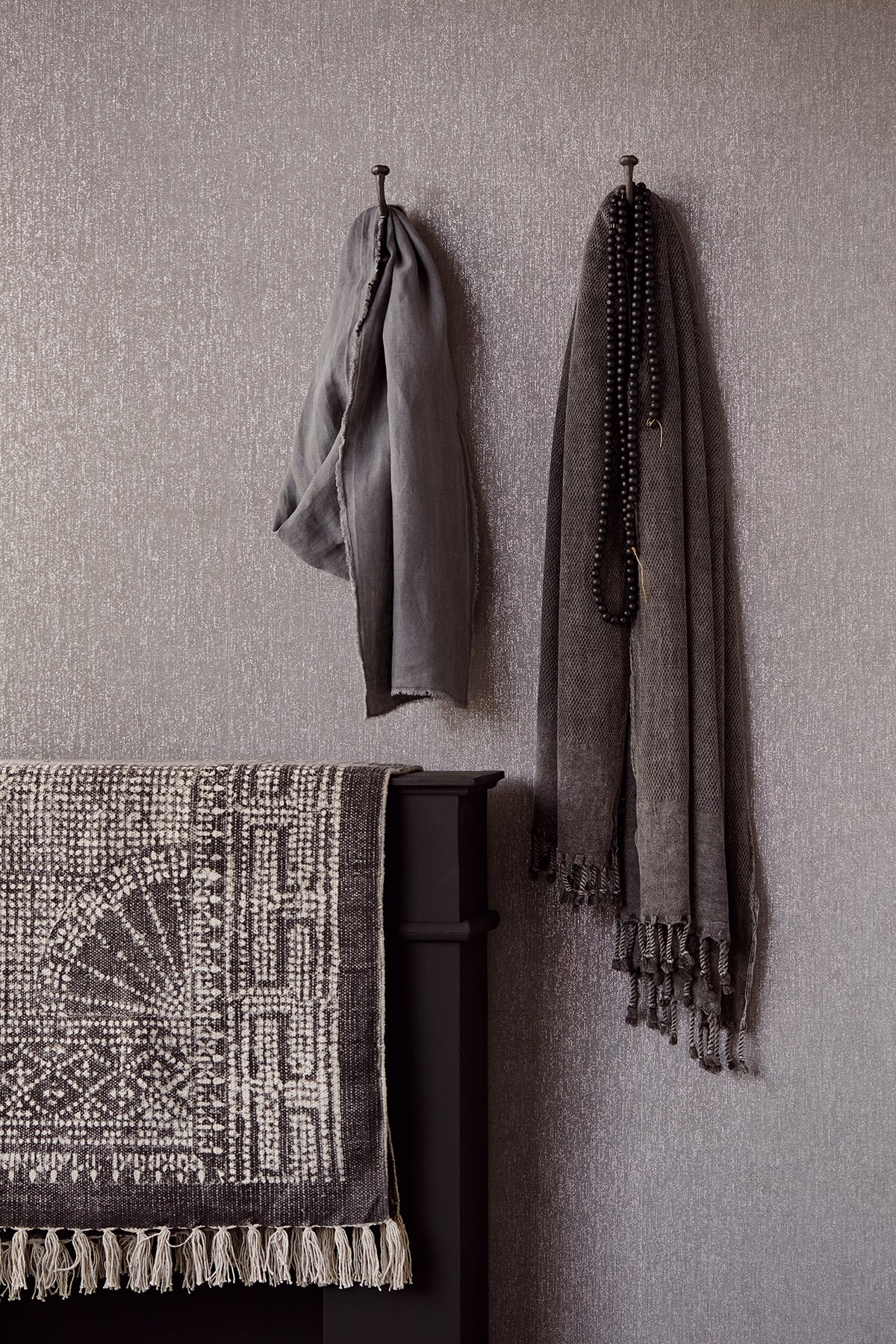 Eijffinger 379073 Sade Grey Speckle Wallpaper