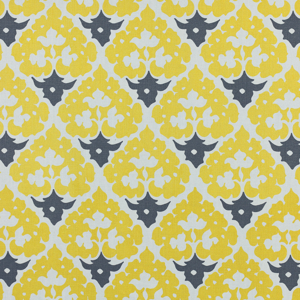 Schumacher 37N82 OMAR in SULPHUR Fabric - RAOUL TEXTILES