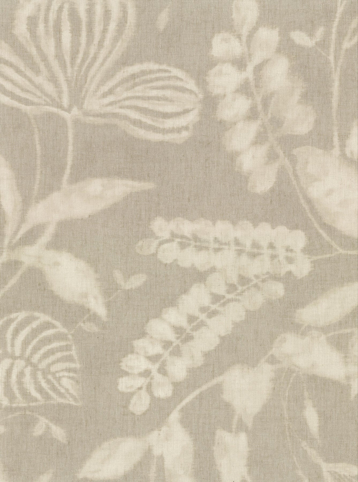 Eijffinger 391500 Arvada Light Grey Botanical Wallpaper