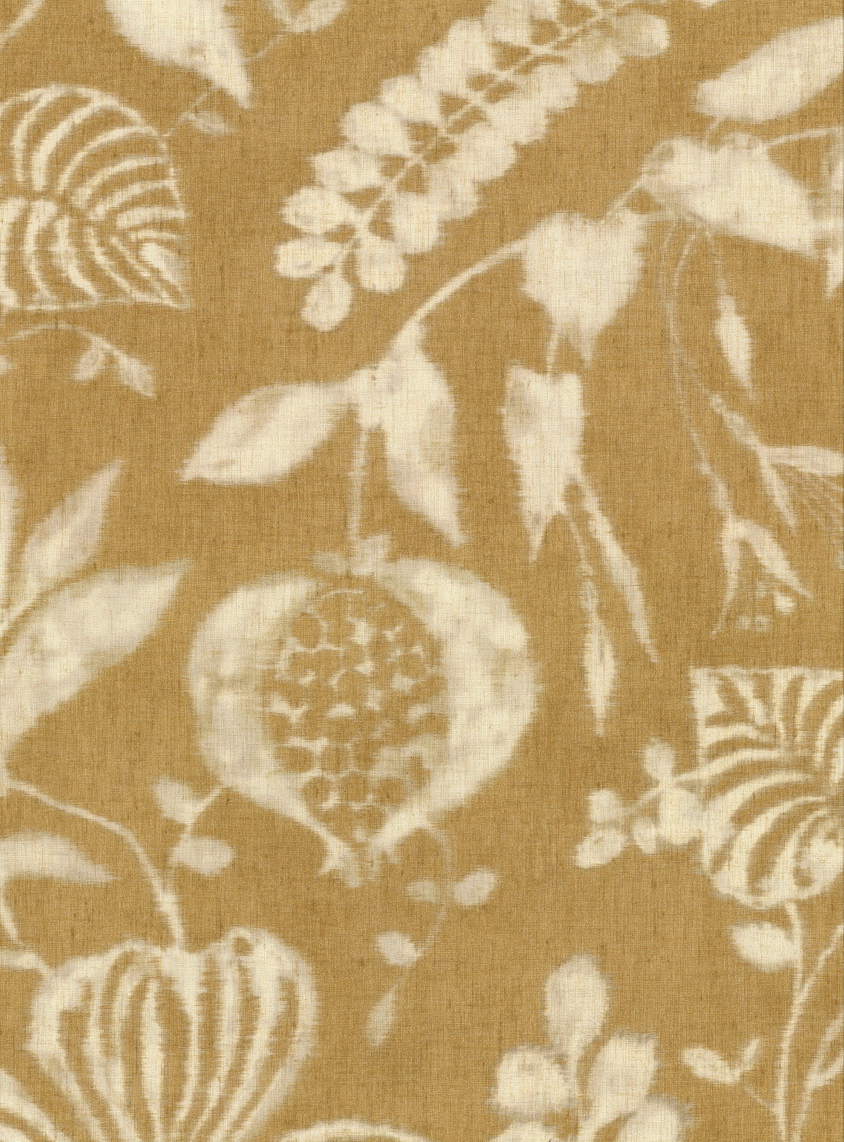 Eijffinger 391502 Arvada Mustard Botanical Wallpaper