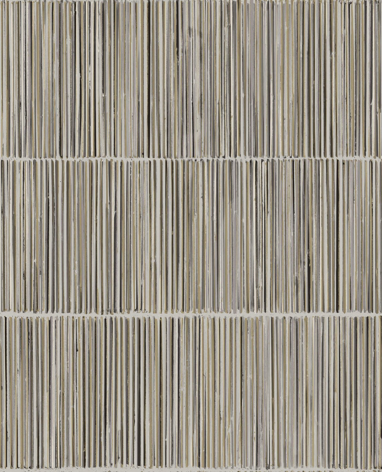 Eijffinger 391512 Aspen Grey Natural Stripe Wallpaper