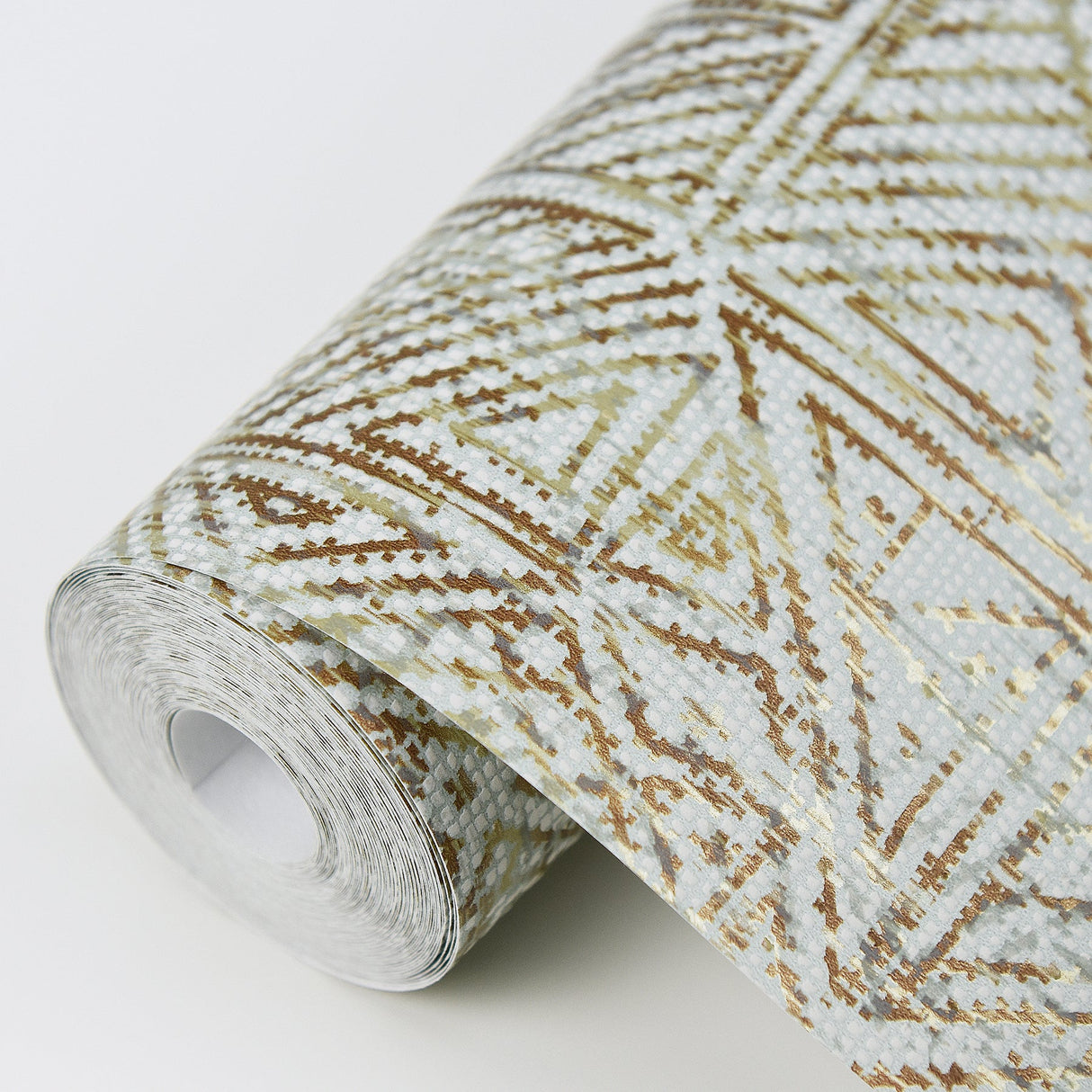 Eijffinger 391521 Longmont Aqua Global Geometric Wallpaper