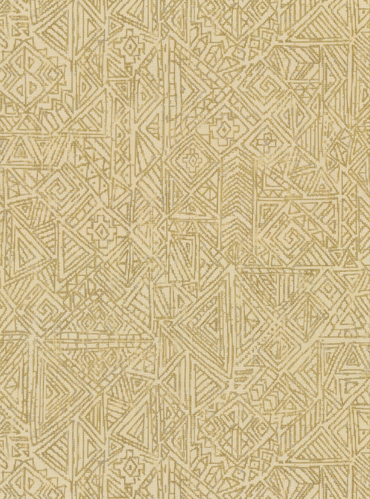 Eijffinger 391522 Longmont Gold Global Geometric Wallpaper