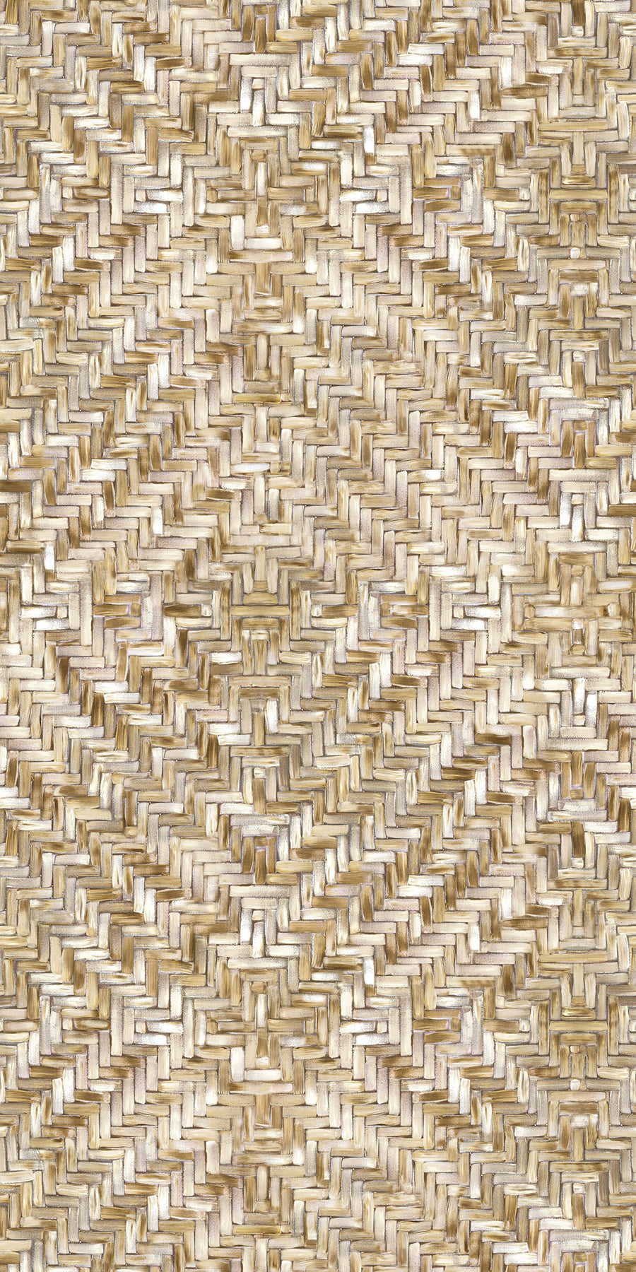 Eijffinger 391563 Lakewood Weave Straw Wall Mural