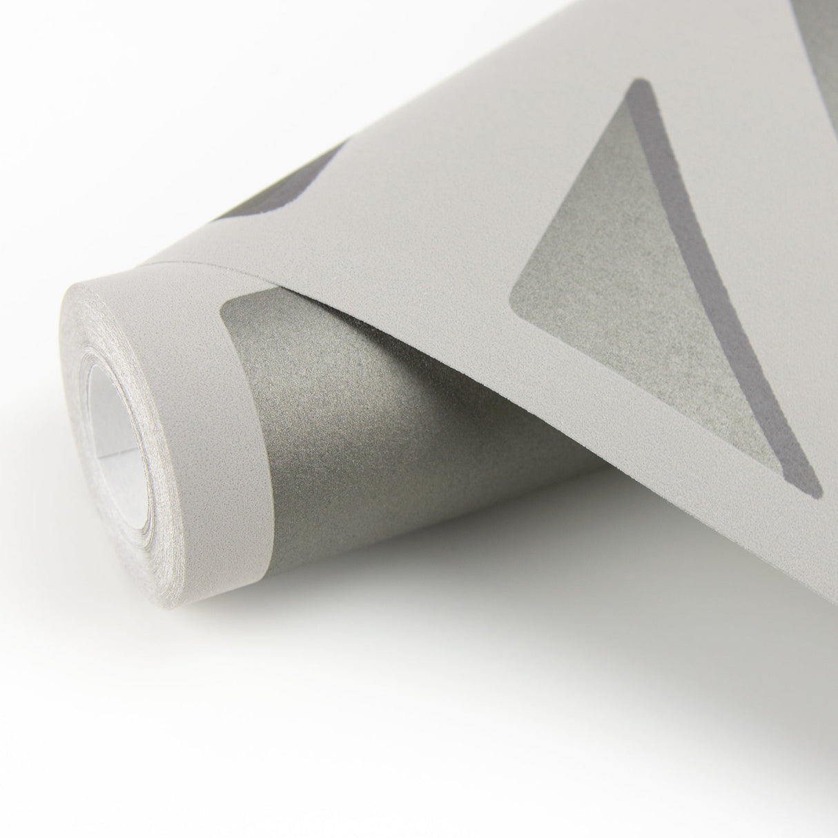 Eijffinger 395804 Shapes Dark Grey Curved Trellis Wallpaper