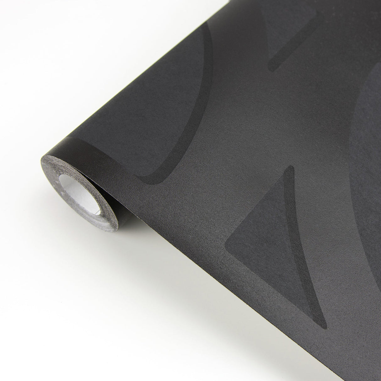 Eijffinger 395806 Shapes Black Curved Trellis Wallpaper