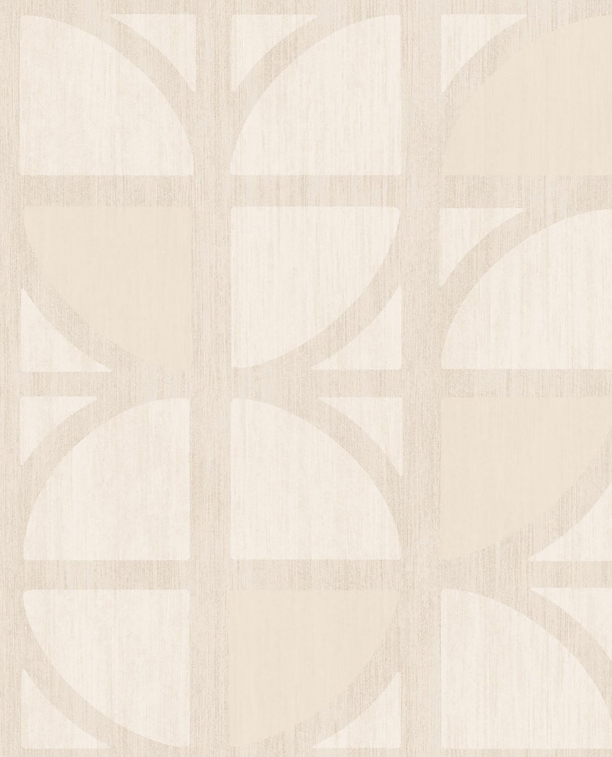 Eijffinger 395810 Tulip Cream Geometric Trellis Wallpaper