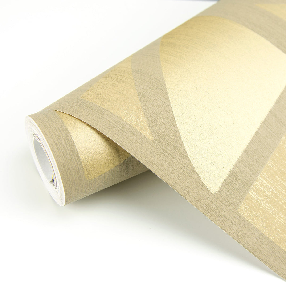 Eijffinger 395811 Tulip Gold Geometric Trellis Wallpaper