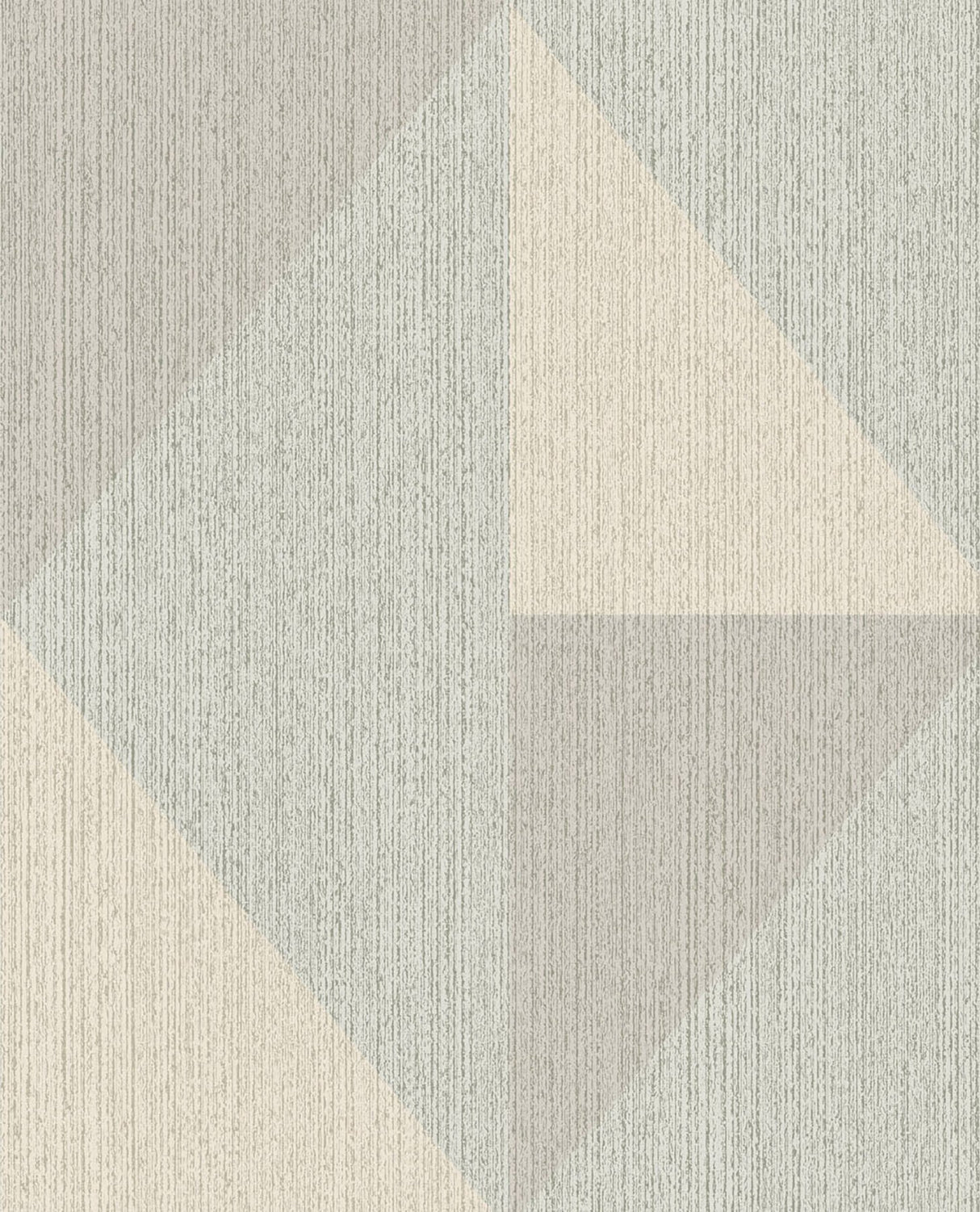 Eijffinger 395822 Diamond Light Blue Tri-Tone Geometric Wallpaper
