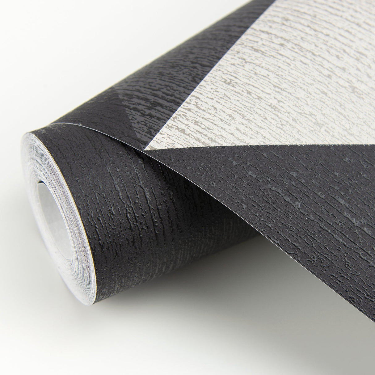 Eijffinger 395823 Diamond Black Tri-Tone Geometric Wallpaper