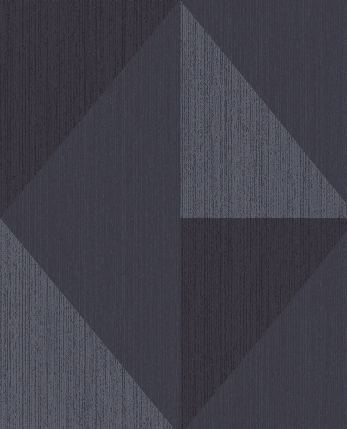 Eijffinger 395826 Diamond Blue Tri-Tone Geometric Wallpaper