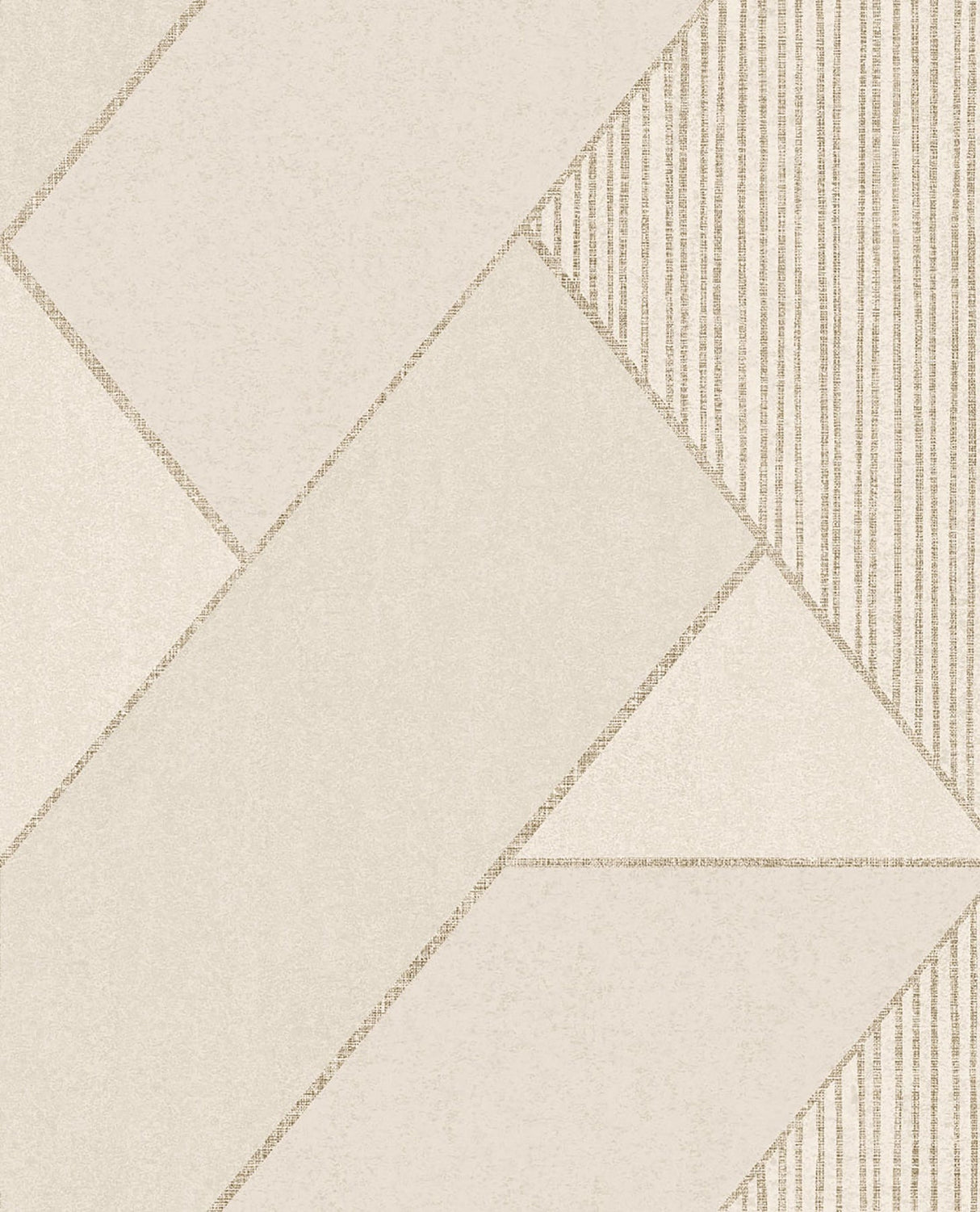 Eijffinger 395830 Art Deco Cream Glam Geometric Wallpaper