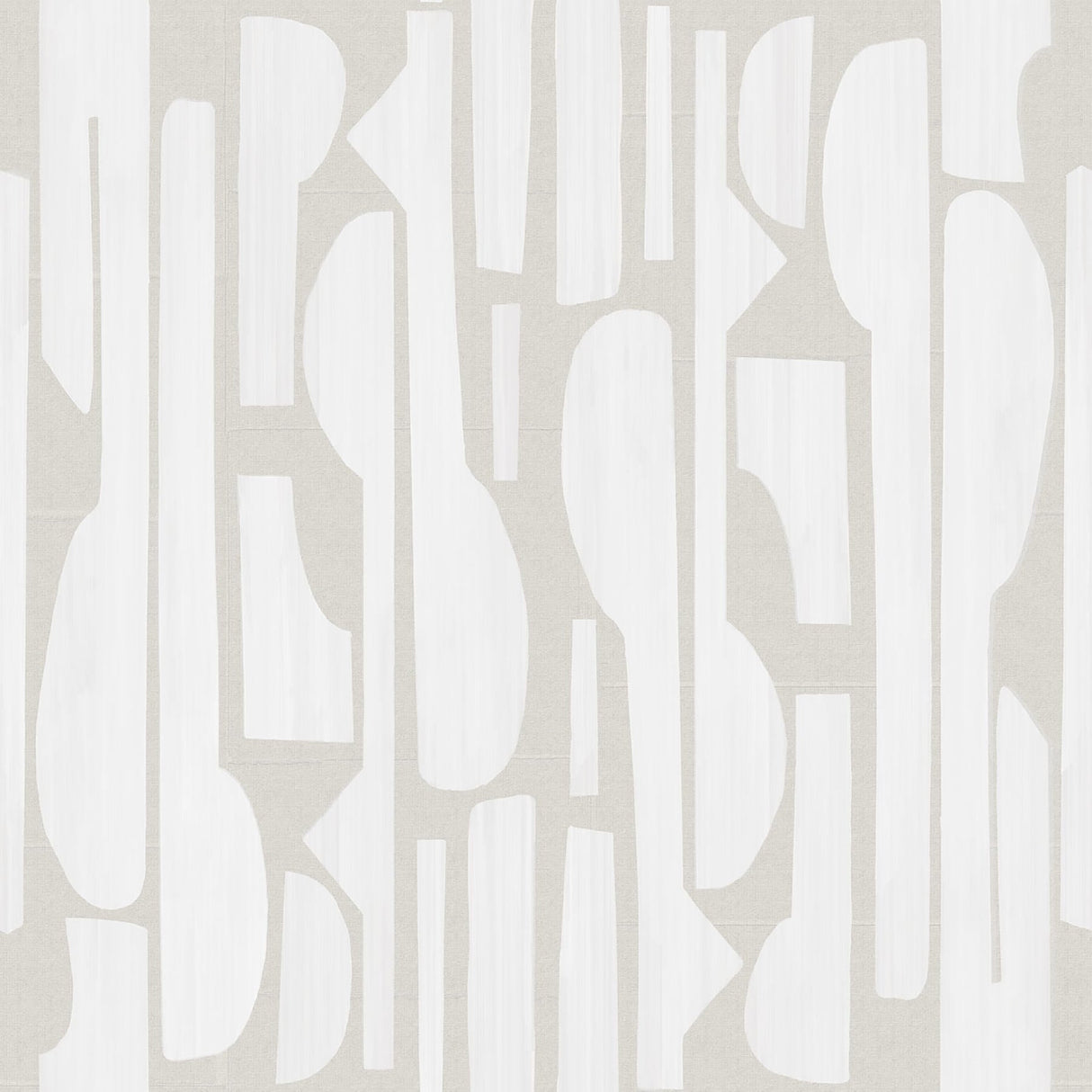 Eijffinger 395895 White Linen Tapestry Wall Mural