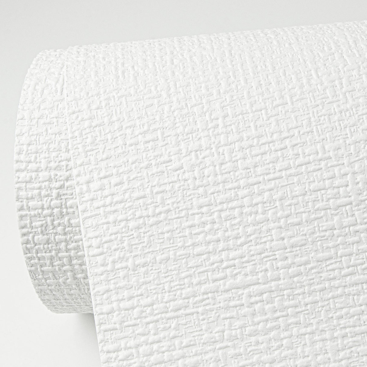 Brewster 4000-96294 Minehan White Knit Texture Woven Paintable Wallpaper