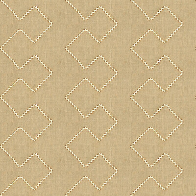 KRAVET DESIGN 4010.16.0 MYTHICAL LINES STUCCO Fabric