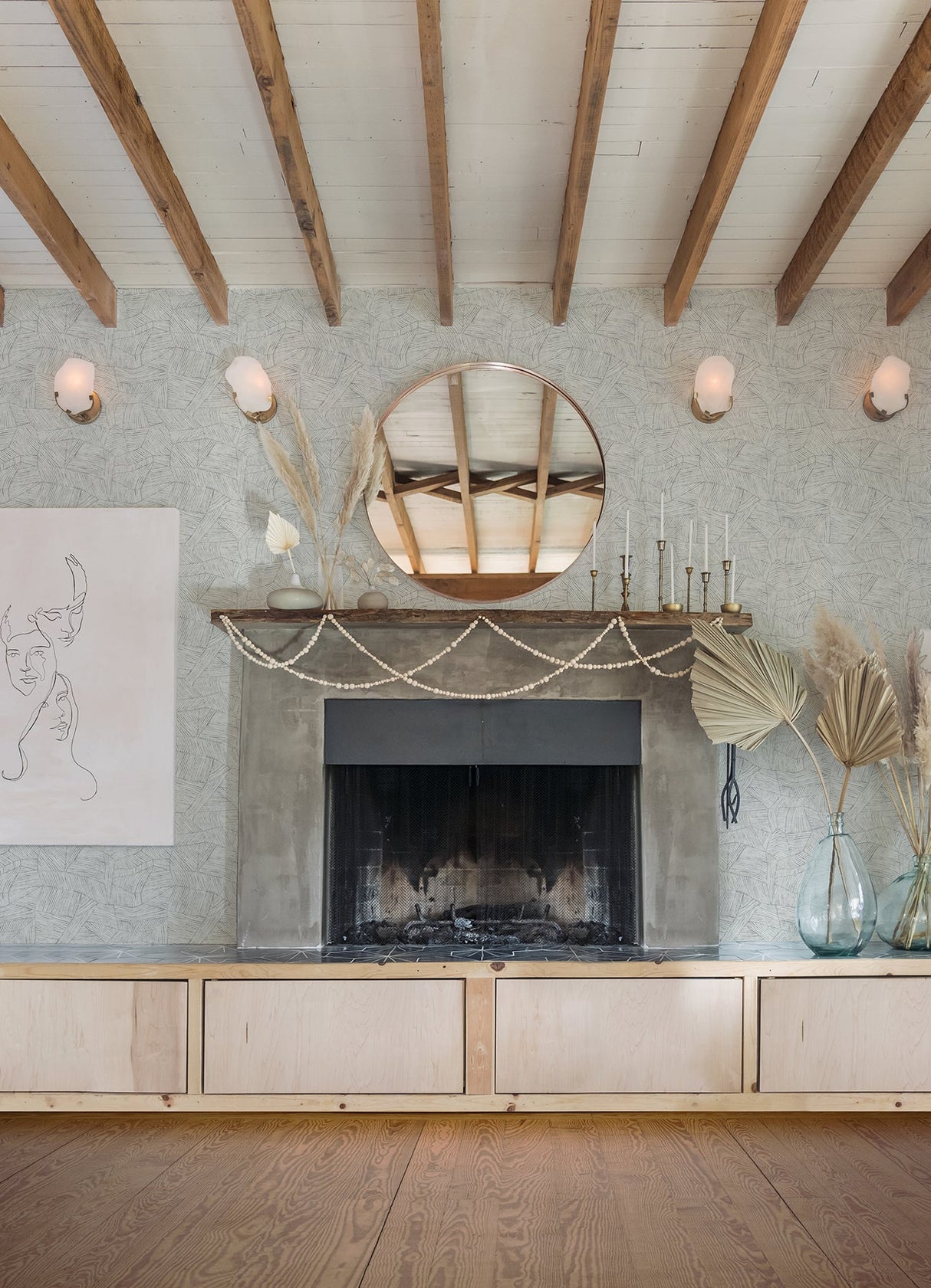 A-Street Prints 4014-26402 Aldabra Grey Textured Geometric Wallpaper