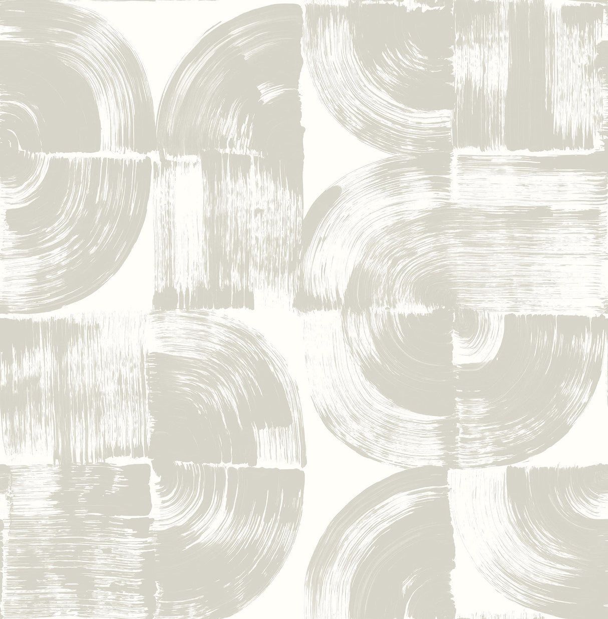 A-Street Prints 4014-26406 Giulietta Light Grey Painterly Geometric Wallpaper