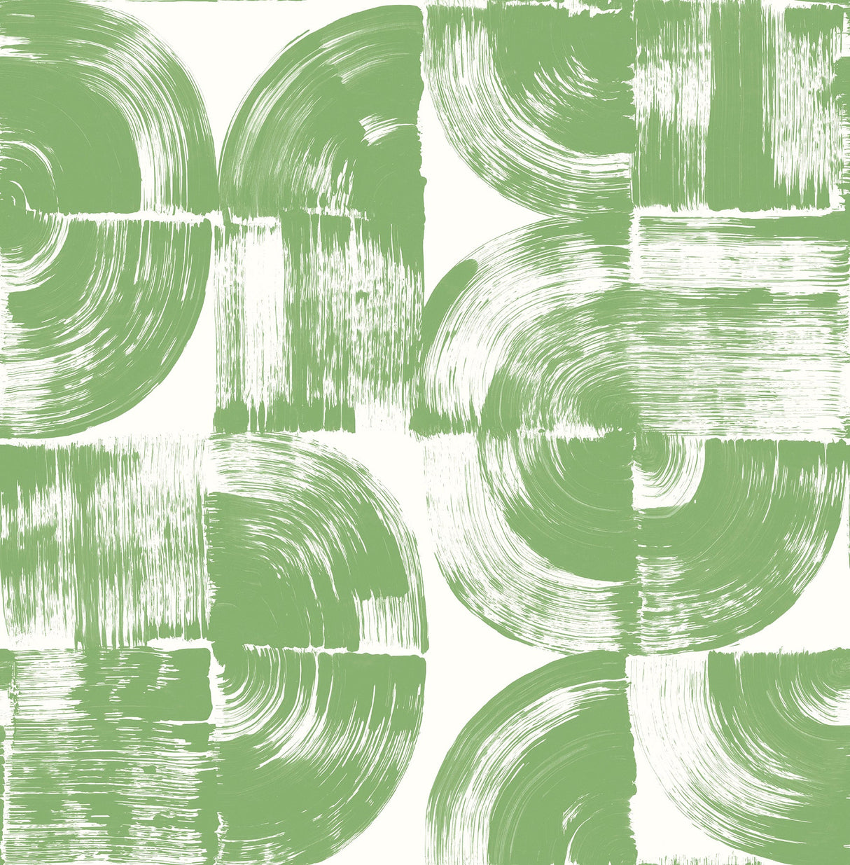 A-Street Prints 4014-26408 Giulietta Green Painterly Geometric Wallpaper
