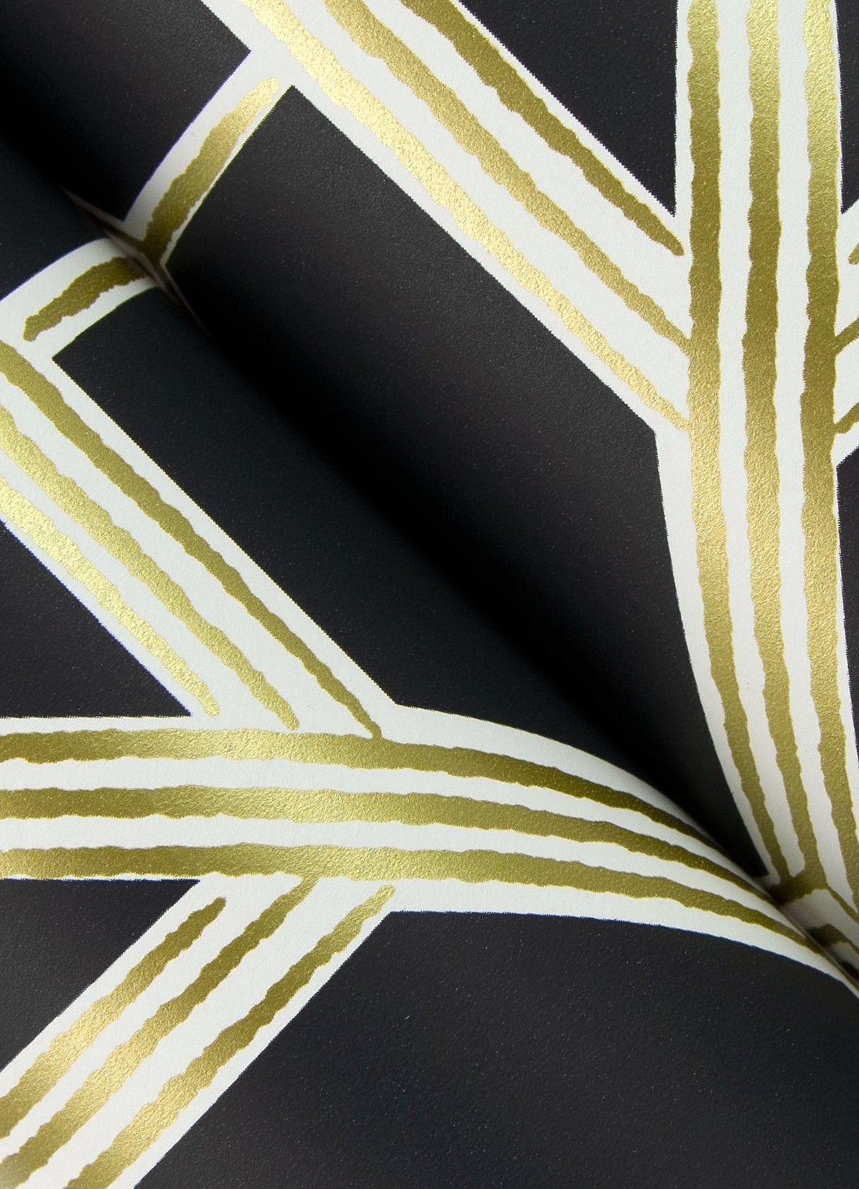 A-Street Prints 4014-26409 Livia Black Trellis Wallpaper