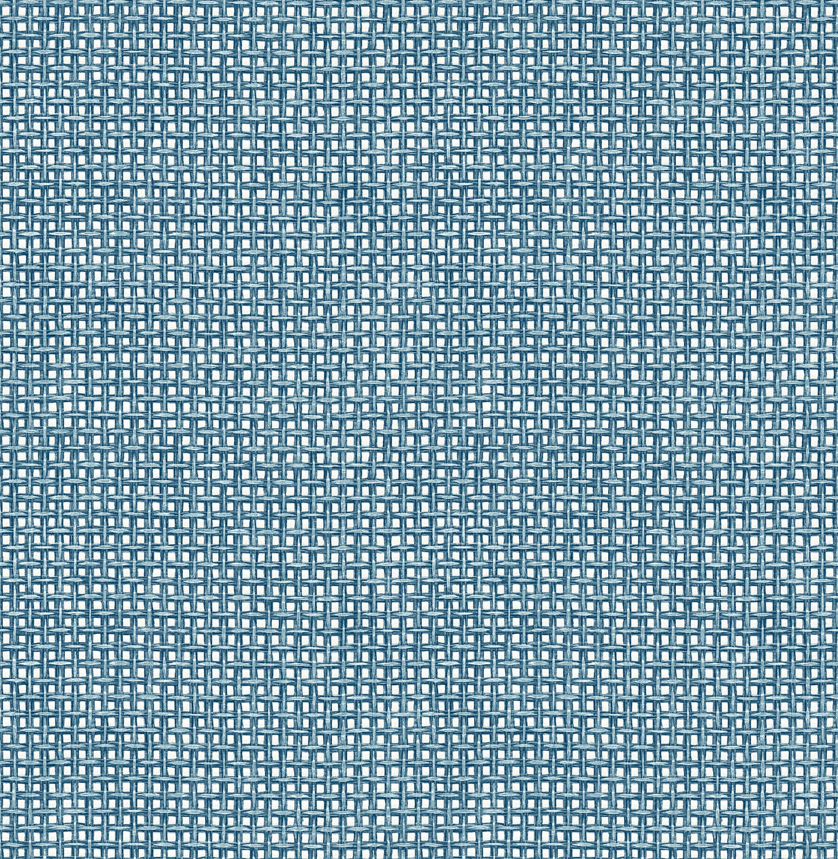A-Street Prints 4014-26442 Zia Blue Basketweave Wallpaper