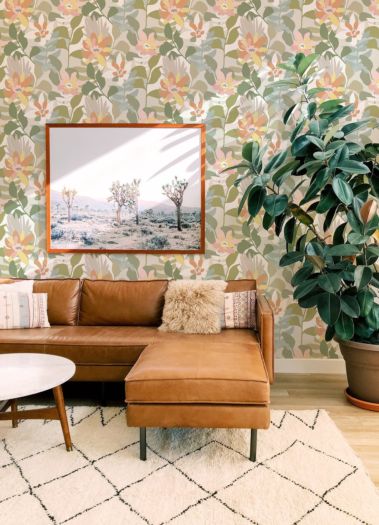 A-Street Prints 4014-26453 Koko Taupe Floral Wallpaper