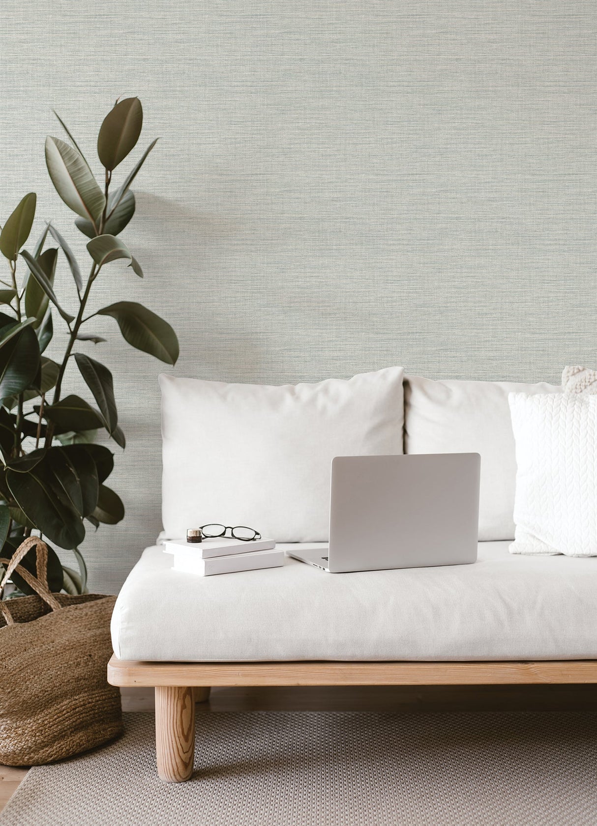 A-Street Prints 4014-26461 Exhale Light Blue Texture Wallpaper