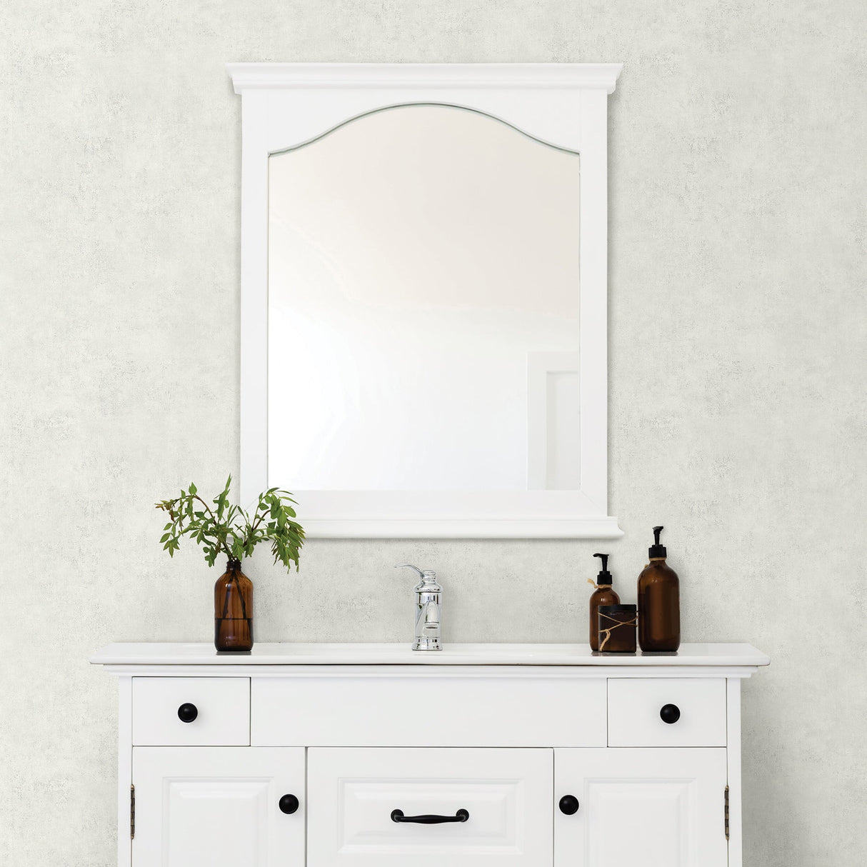 Advantage 4015-37370-4 Rainey Dove Stucco Texture Wallpaper