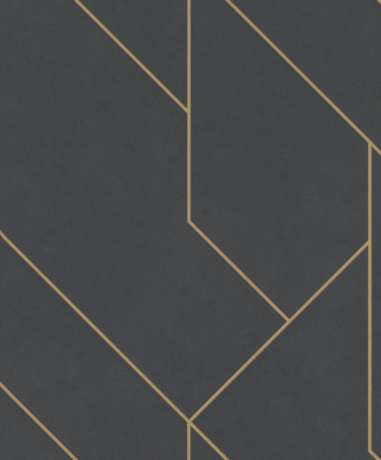 Advantage 4015-427431 Pollock Black Gilded Geometric Wallpaper