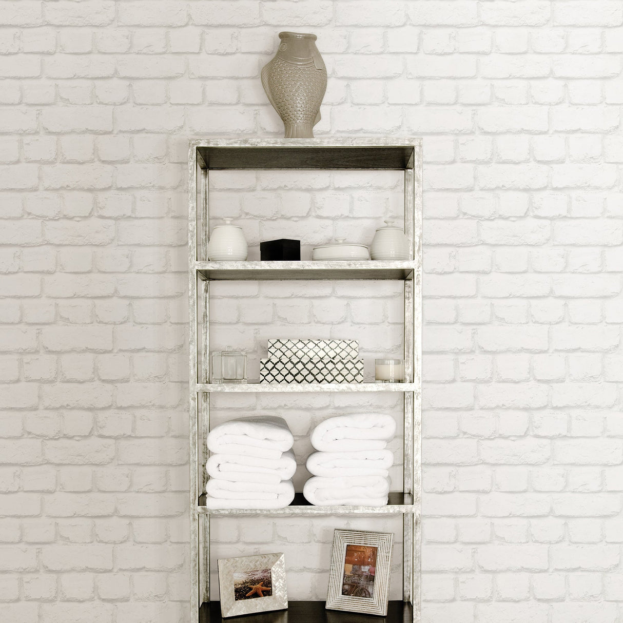 Advantage 4015-587203 Chicago Dove Brick Wallpaper