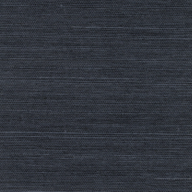 Eade’s Peninsula Navy Sisal Grasscloth Wallpaper Navy