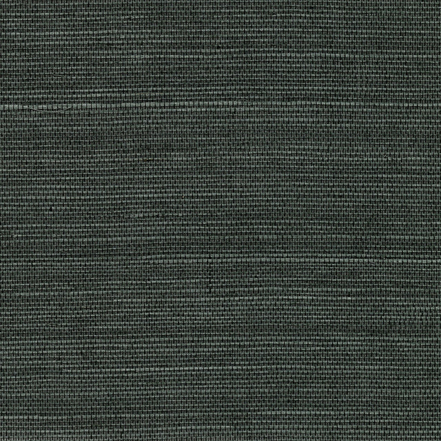 Eade’s Kowloon Charcoal Sisal Grasscloth Wallpaper Charcoal