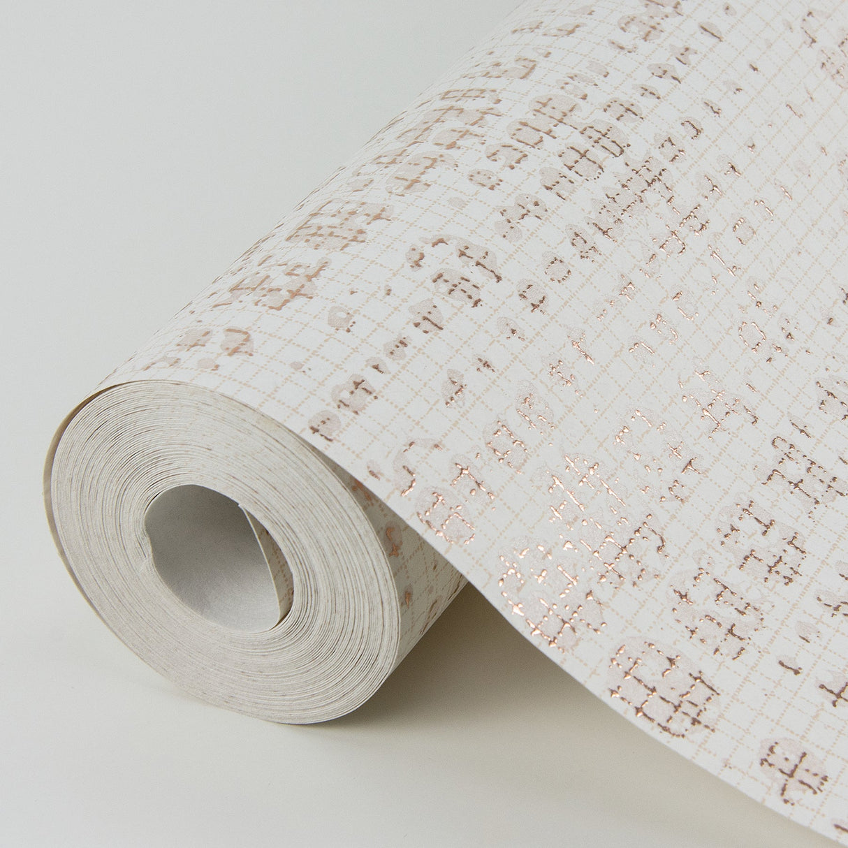 A-Street Prints 4019-86411 Celeste Rose Gold Geometric Wallpaper