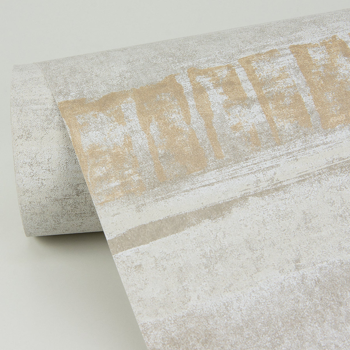 A-Street Prints 4019-86416 Rakasa Gold Distressed Stripe Wallpaper