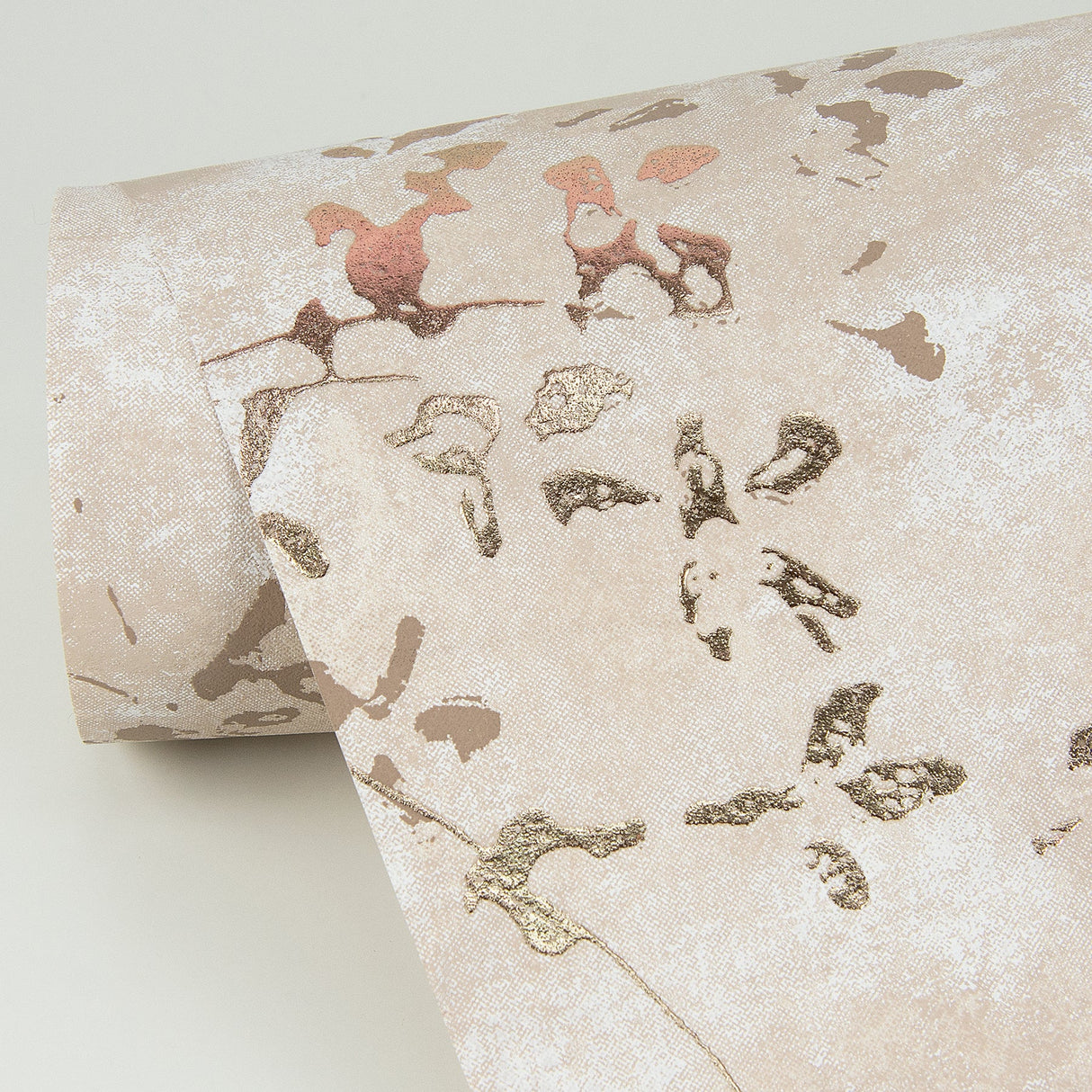A-Street Prints 4019-86426 Arian Rose Gold Inkburst Wallpaper