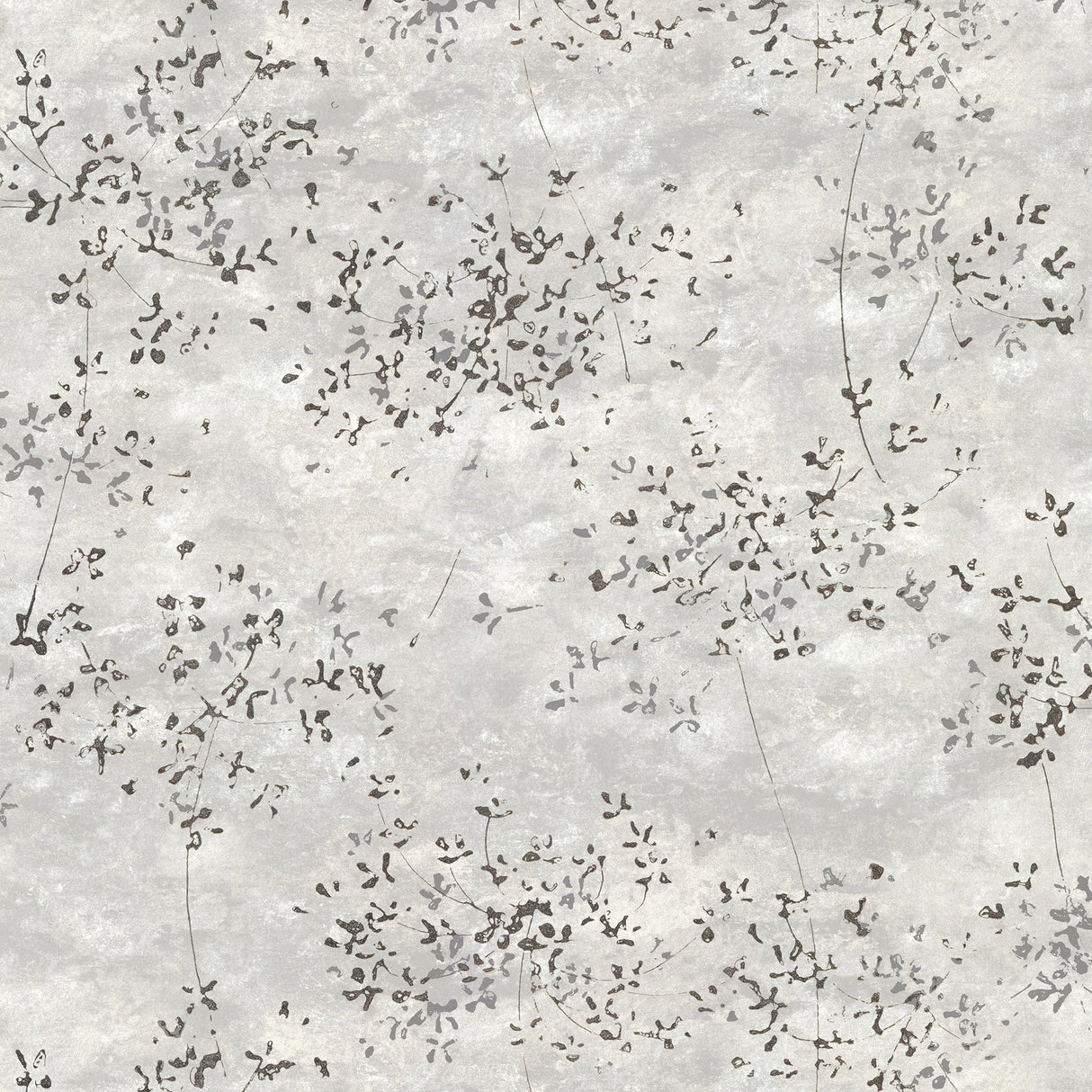 A-Street Prints 4019-86427 Arian Silver Inkburst Wallpaper