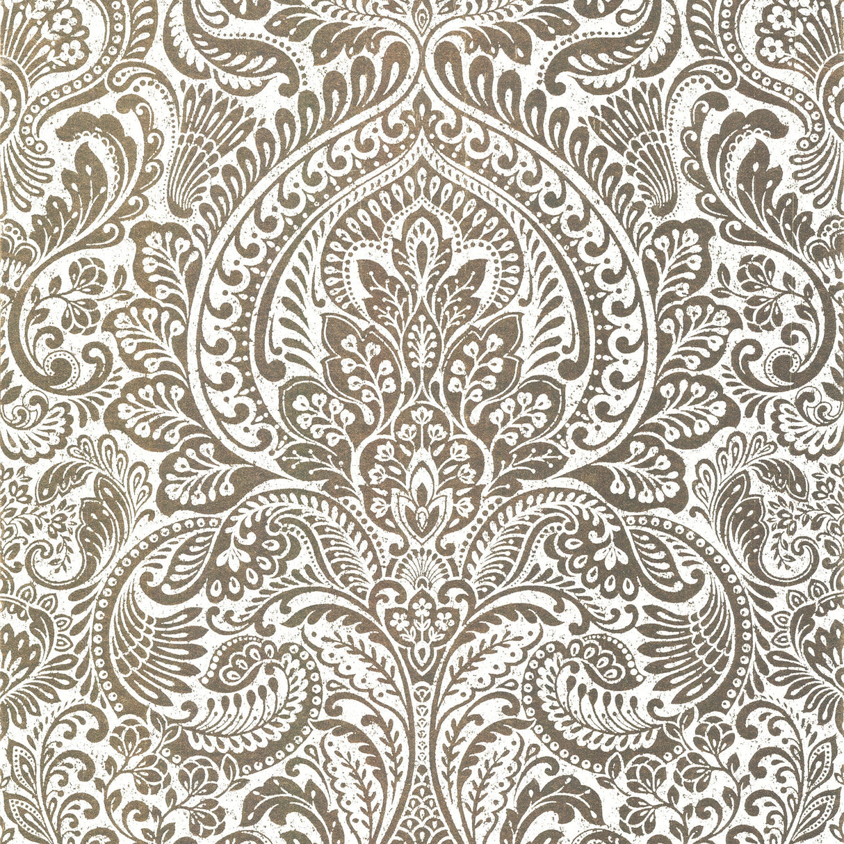 A-Street Prints 4019-86441 Artemis Gold Floral Damask Wallpaper