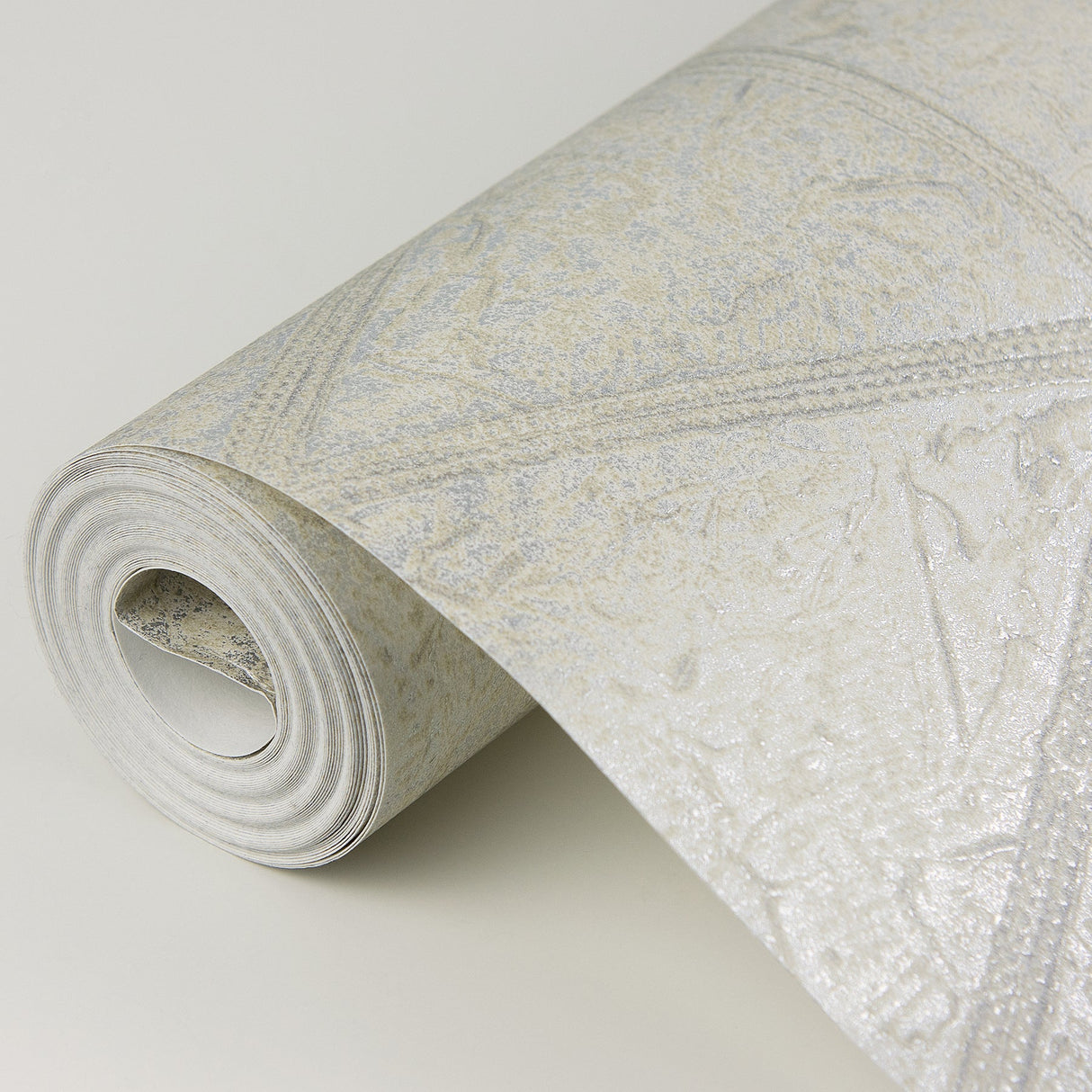 A-Street Prints 4019-86489 Mayari Platinum Tiled Wallpaper