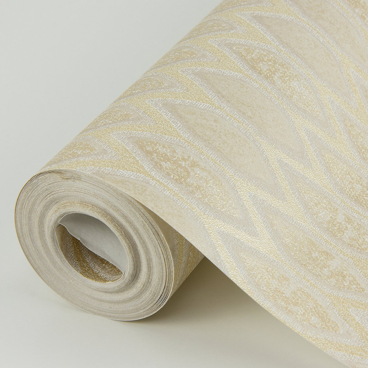 A-Street Prints 4019-86496 Damour Gold Hexagon Ogee Wallpaper