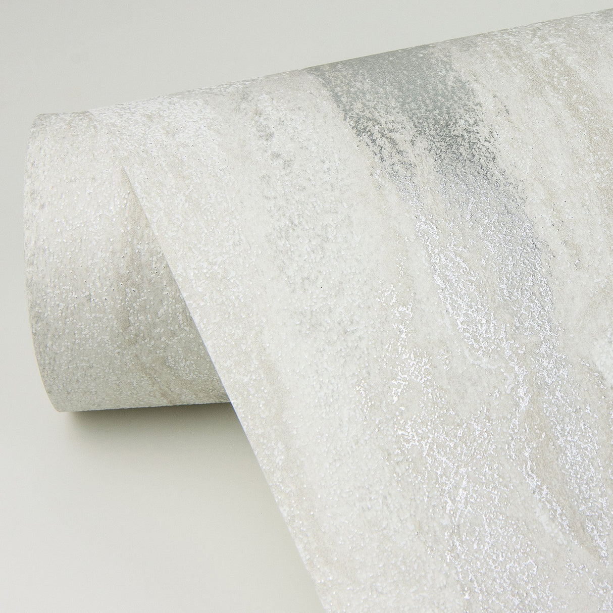 A-Street Prints 4019-86499 Delesse Platinum Marbled Wallpaper