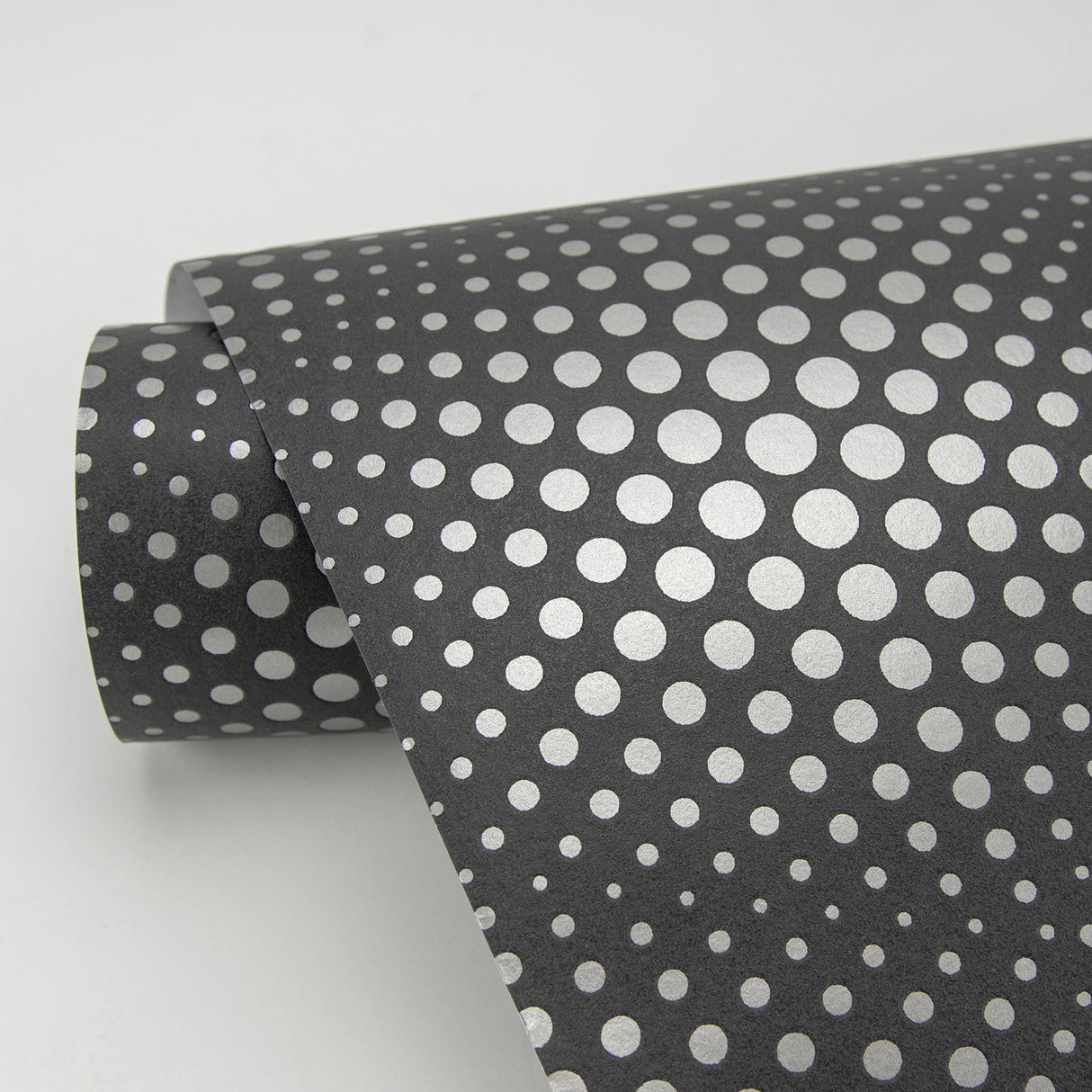 Advantage 4020-50609 Milo Dark Grey Bubble Geometric Wallpaper