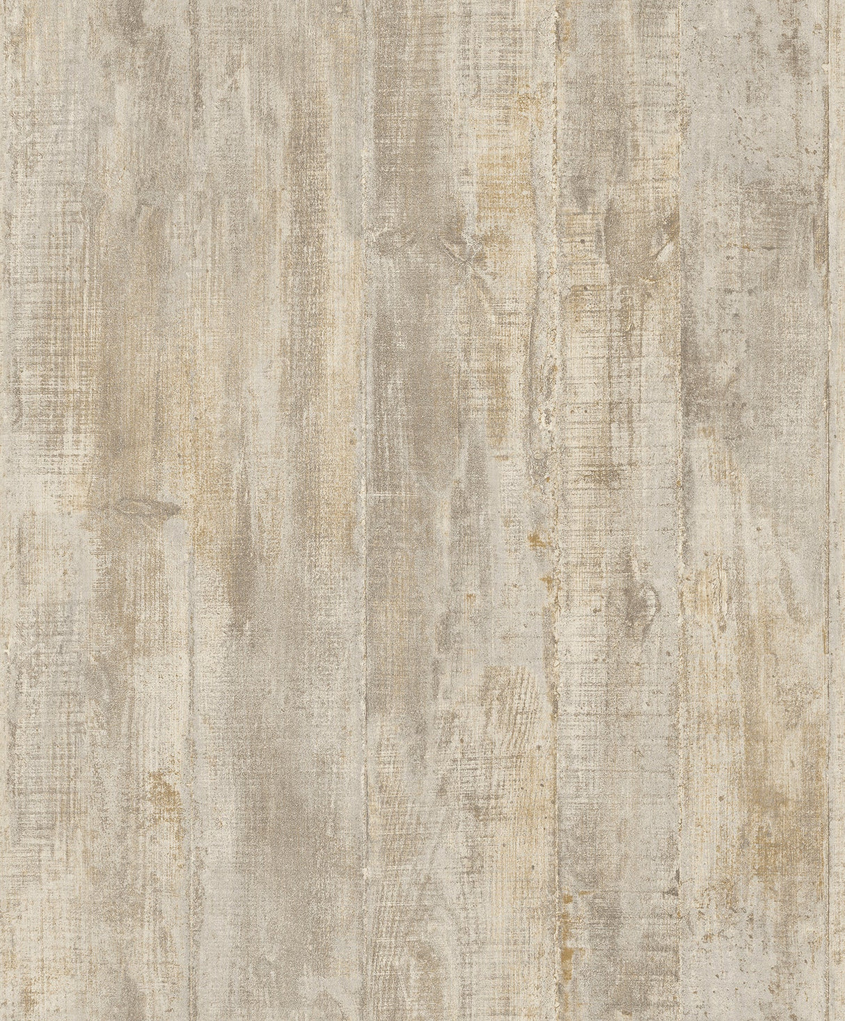 Advantage 4020-68308 Huck Taupe Weathered Wood Plank Wallpaper