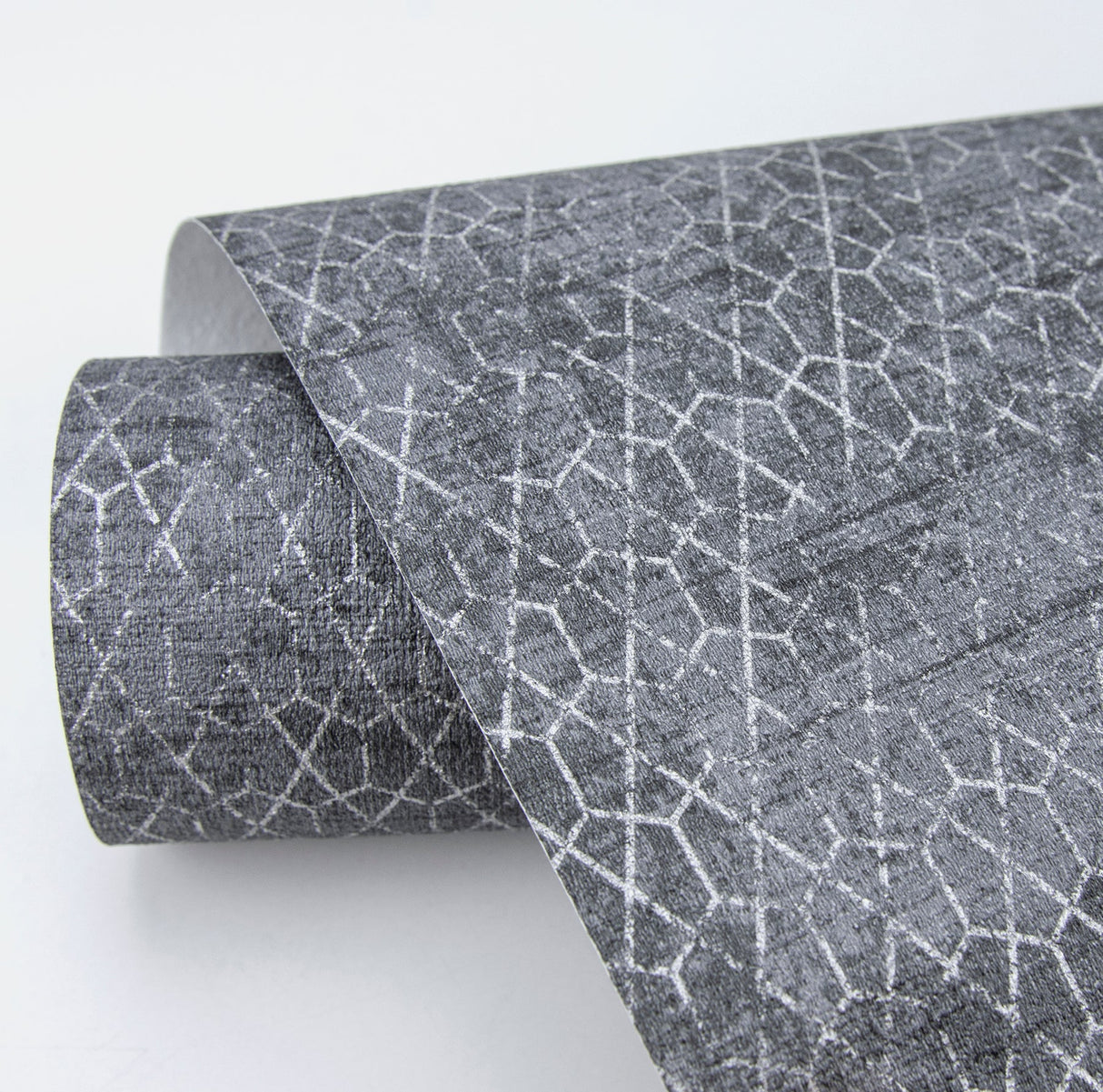 Advantage 4020-75809 Elias Grey Gridline Wallpaper