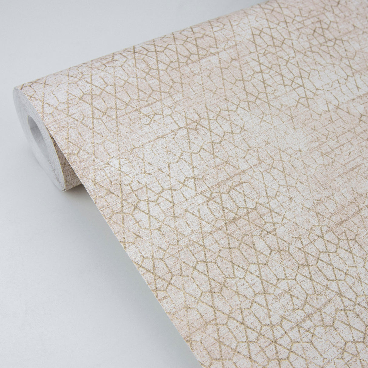 Advantage 4020-75817 Elias Gold Gridline Wallpaper