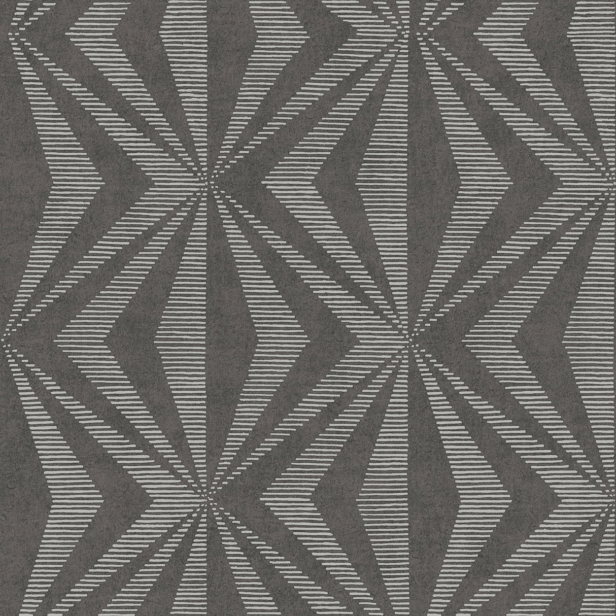 Advantage 4025-82547 Monge Charcoal Geometric Wallpaper