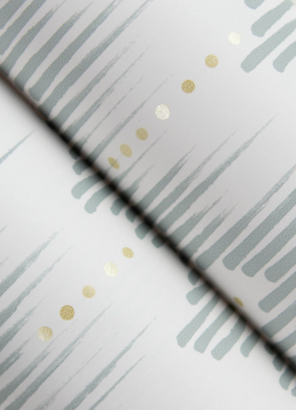 A-Street Prints 4034-26776 Holmby Seafoam Brushstroke Zigzag Wallpaper by Scott Living