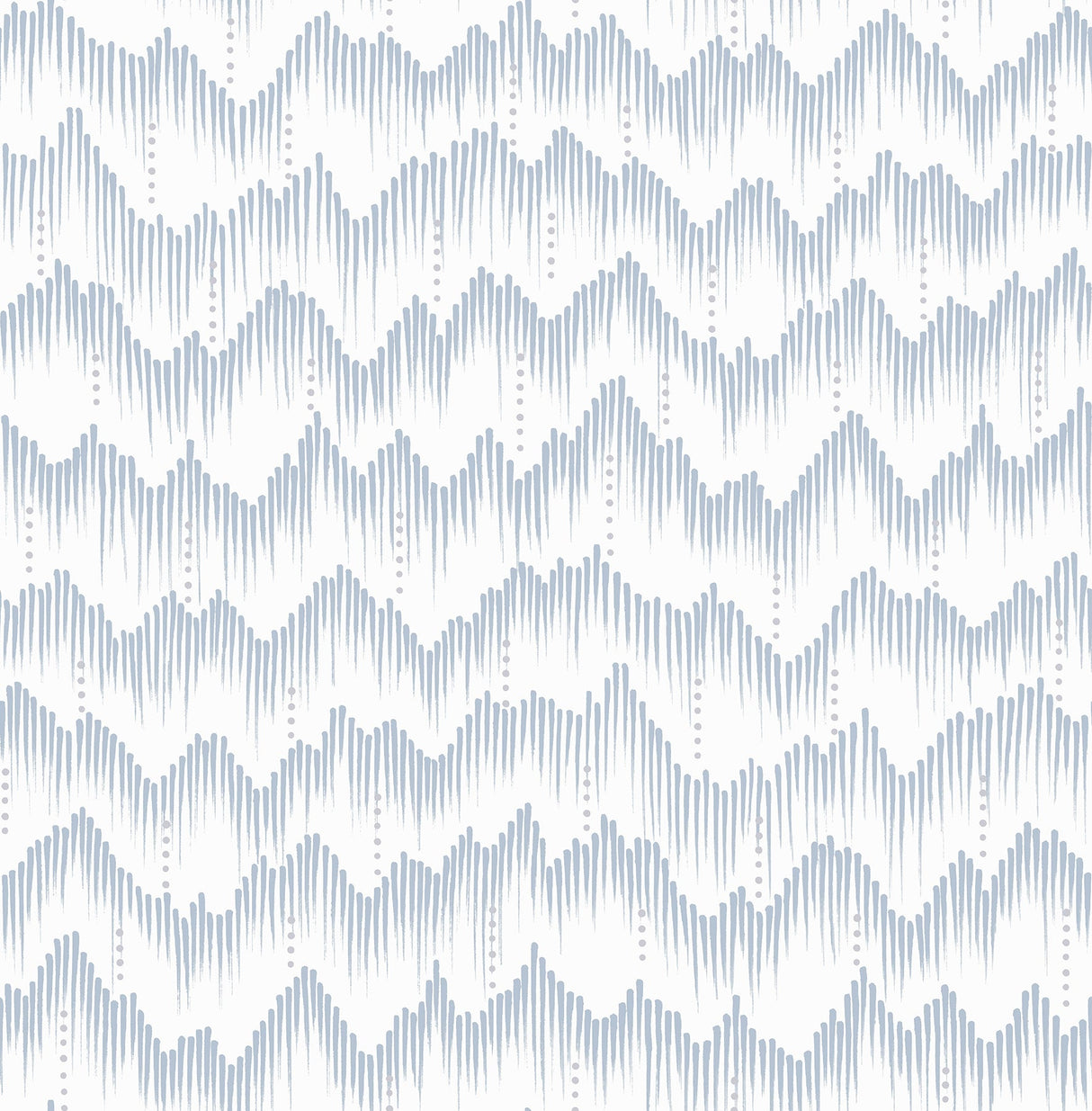 A-Street Prints 4034-26777 Holmby Light Blue Brushstroke Zigzag Wallpaper by Scott Living
