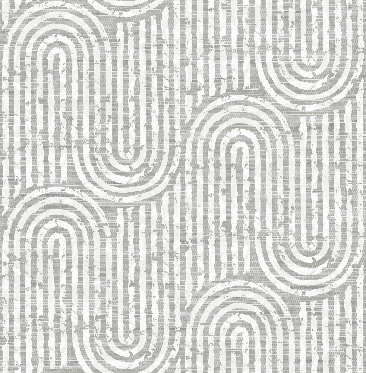 A-Street Prints 4034-26785 Trippet Grey Zen Waves Wallpaper by Scott Living